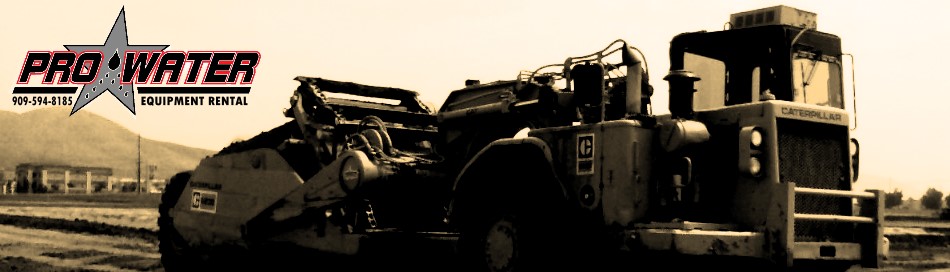 ProWater Inc: Water Wagon, Water Pull, Paddle Wheel Scraper, Heavy Equipment Rental in Southern California